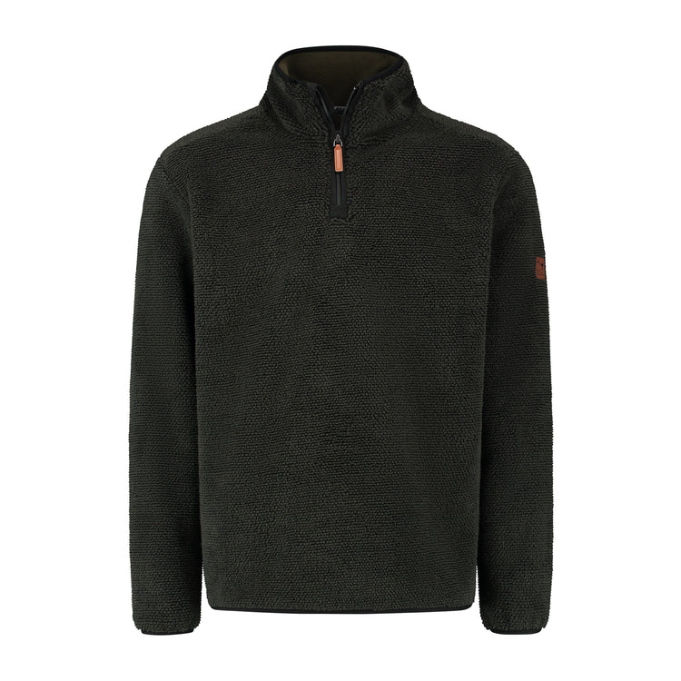 Andrew - Fleece sweater - Men - Olive F