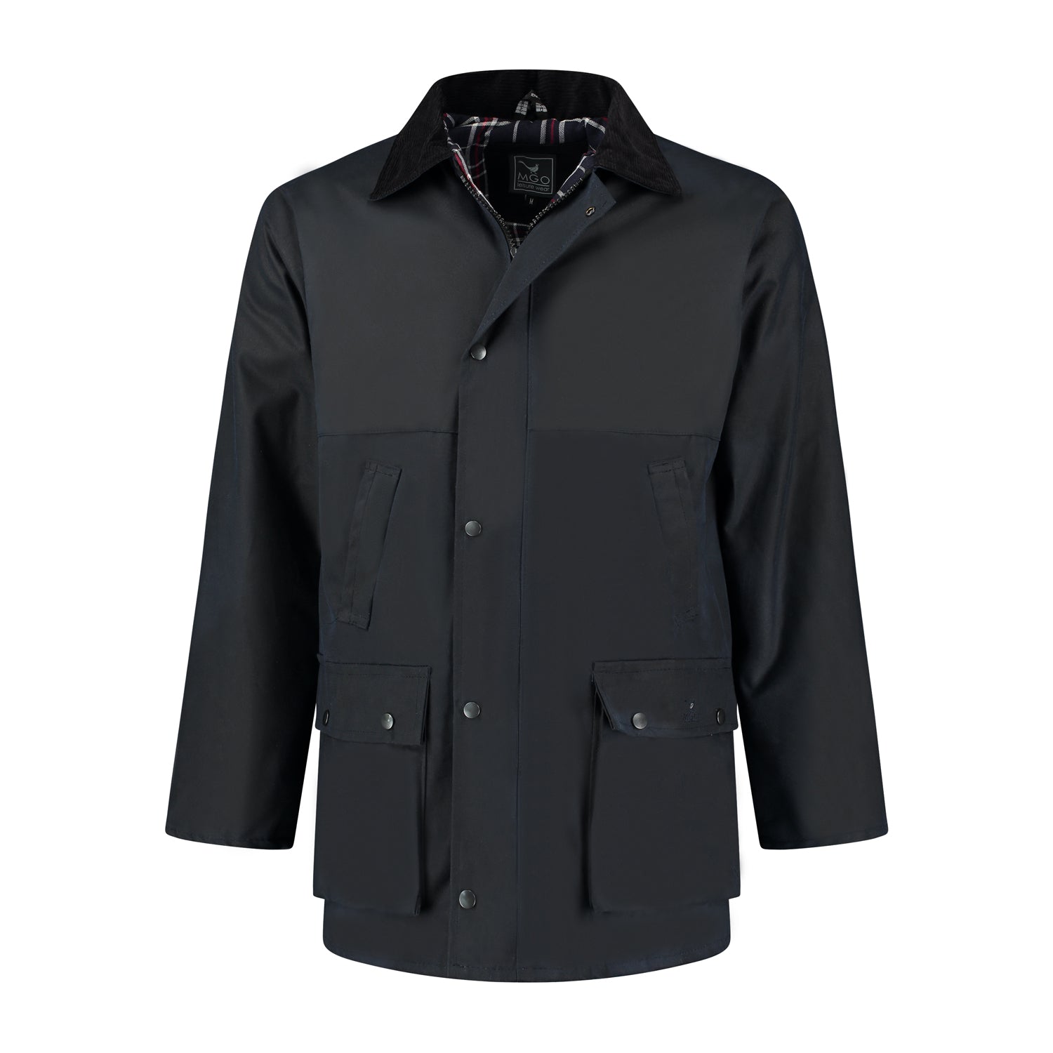 British - Wax jacket - Men - Navy F