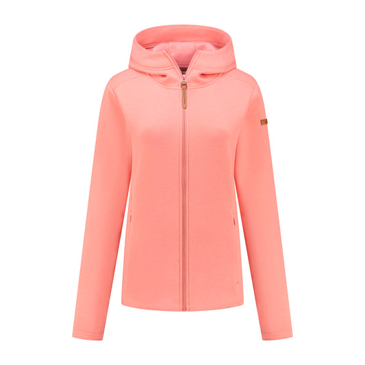 Lotta - Sweat Jacket - Lady - Coral F