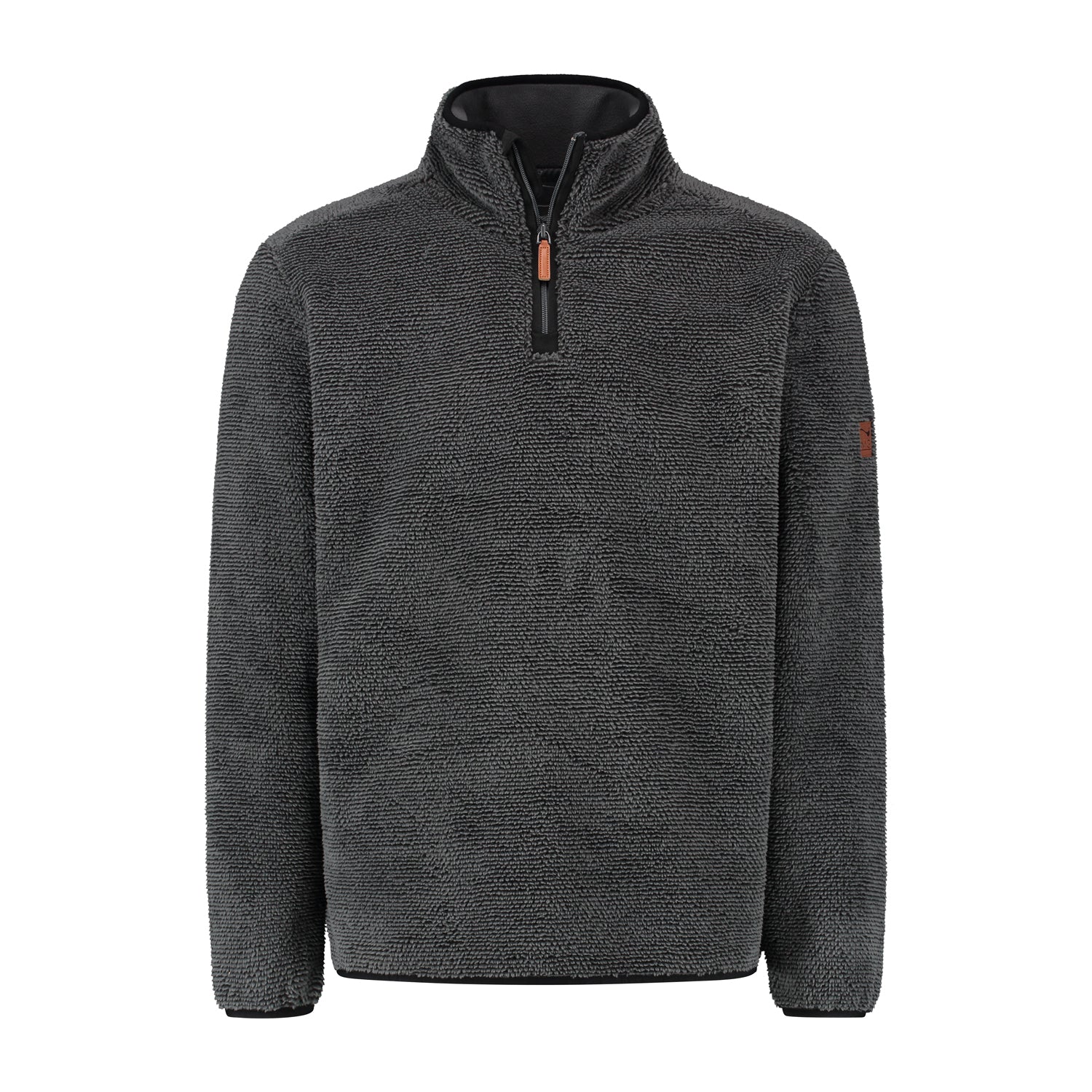 Andrew - Fleece sweater - Men - Grey F