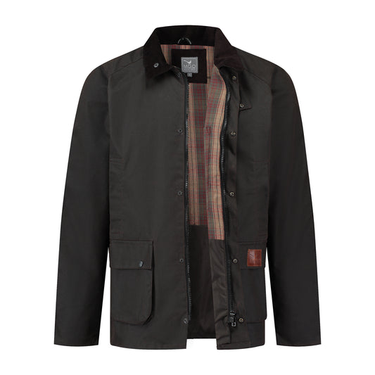 Boris - Wax jacket - Men - Brown CVO