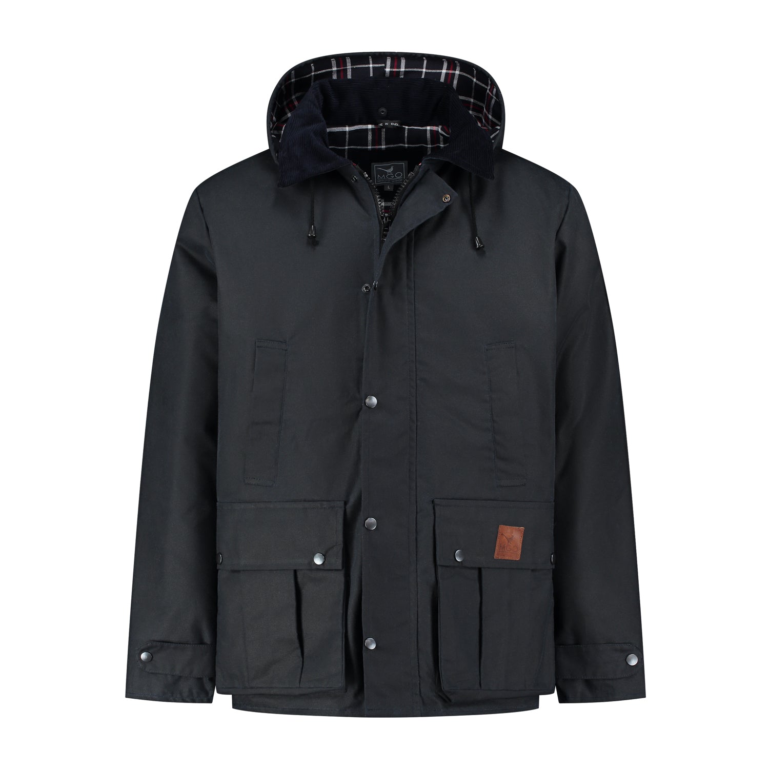 Brandon - Wax jacket - Men - Navy F