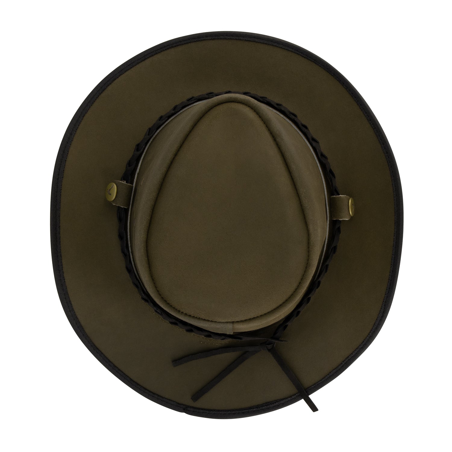 Leather Country Hat Green ACC3