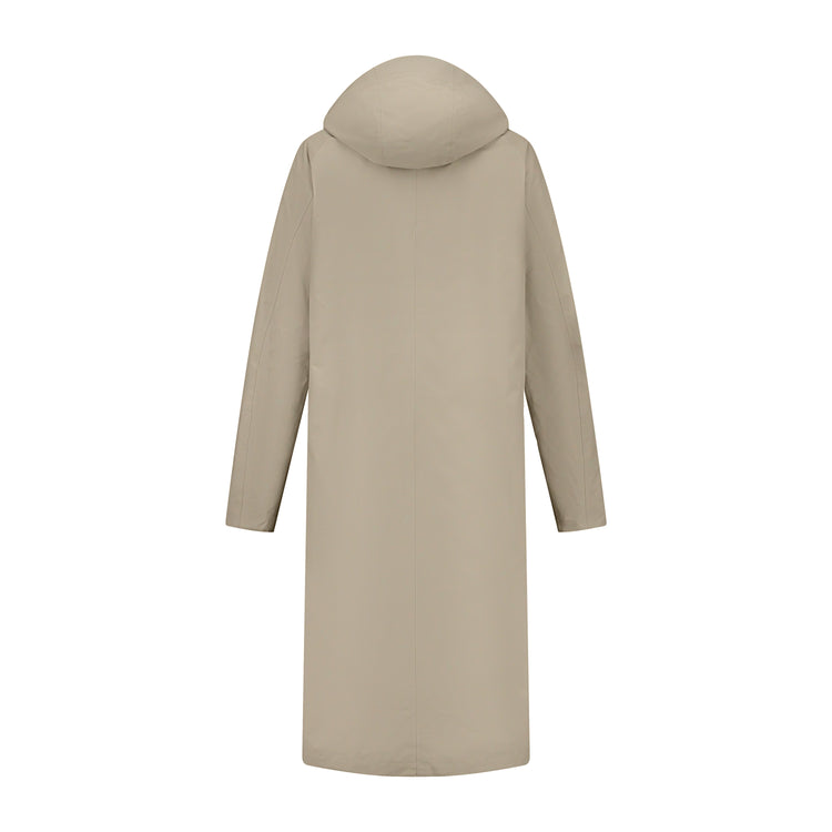 Lori - Long raincoat - Lady - Taupe B