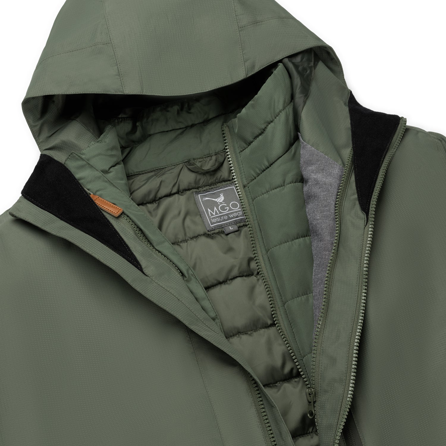 Liam - 3-in-1 jacket - Men - Green DCB