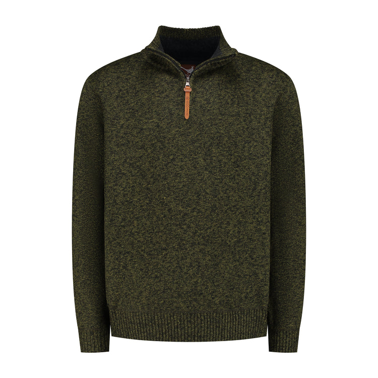 Perry - Jumper - Men - Olive F