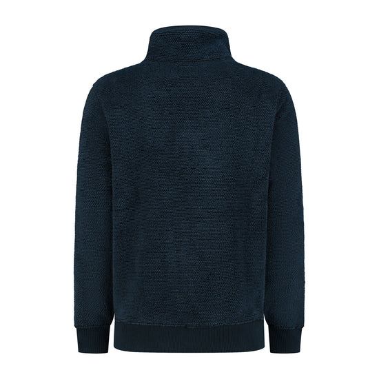 Charles - Fleece cardigan - Men - Navy B