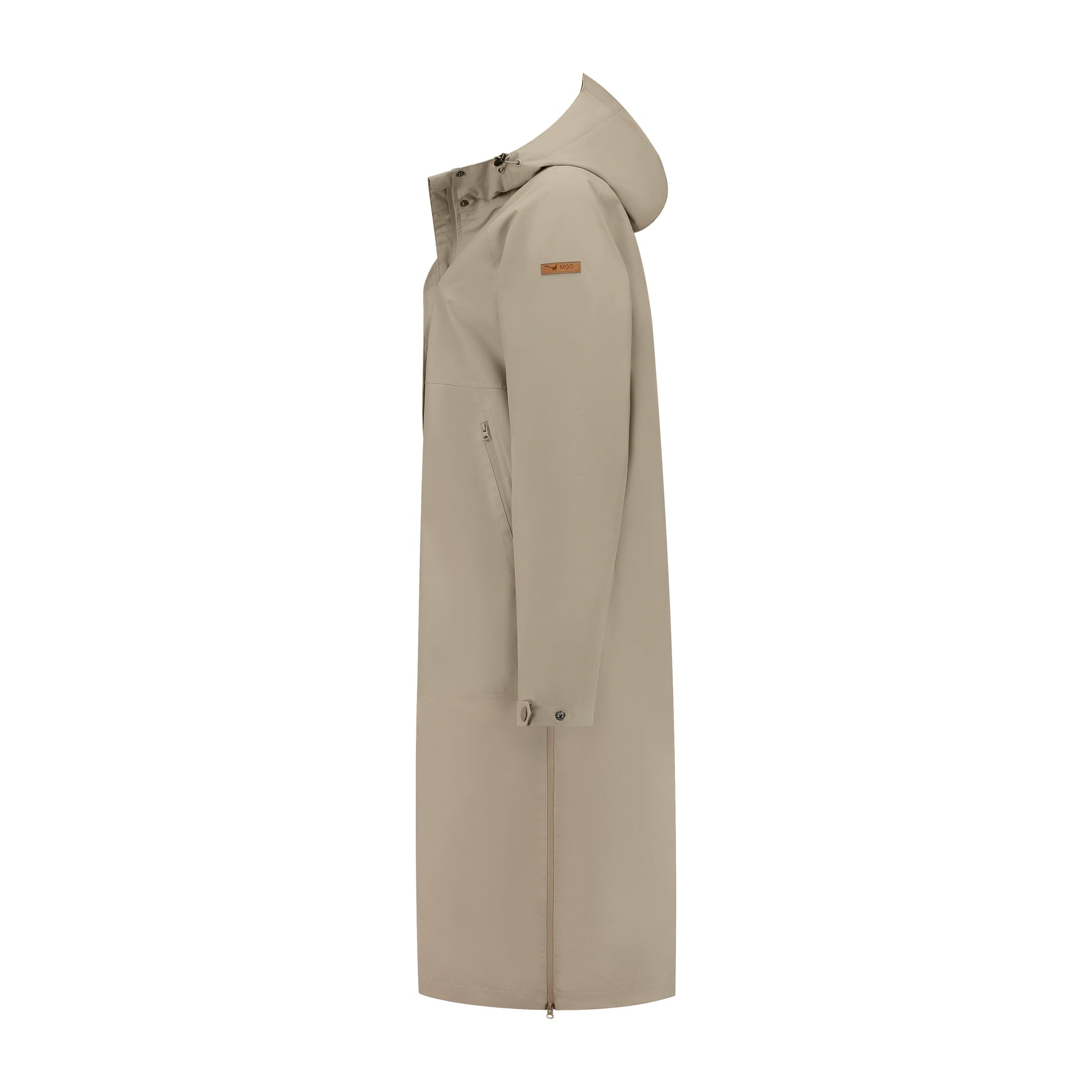 Lori - Long raincoat - Lady - Taupe L