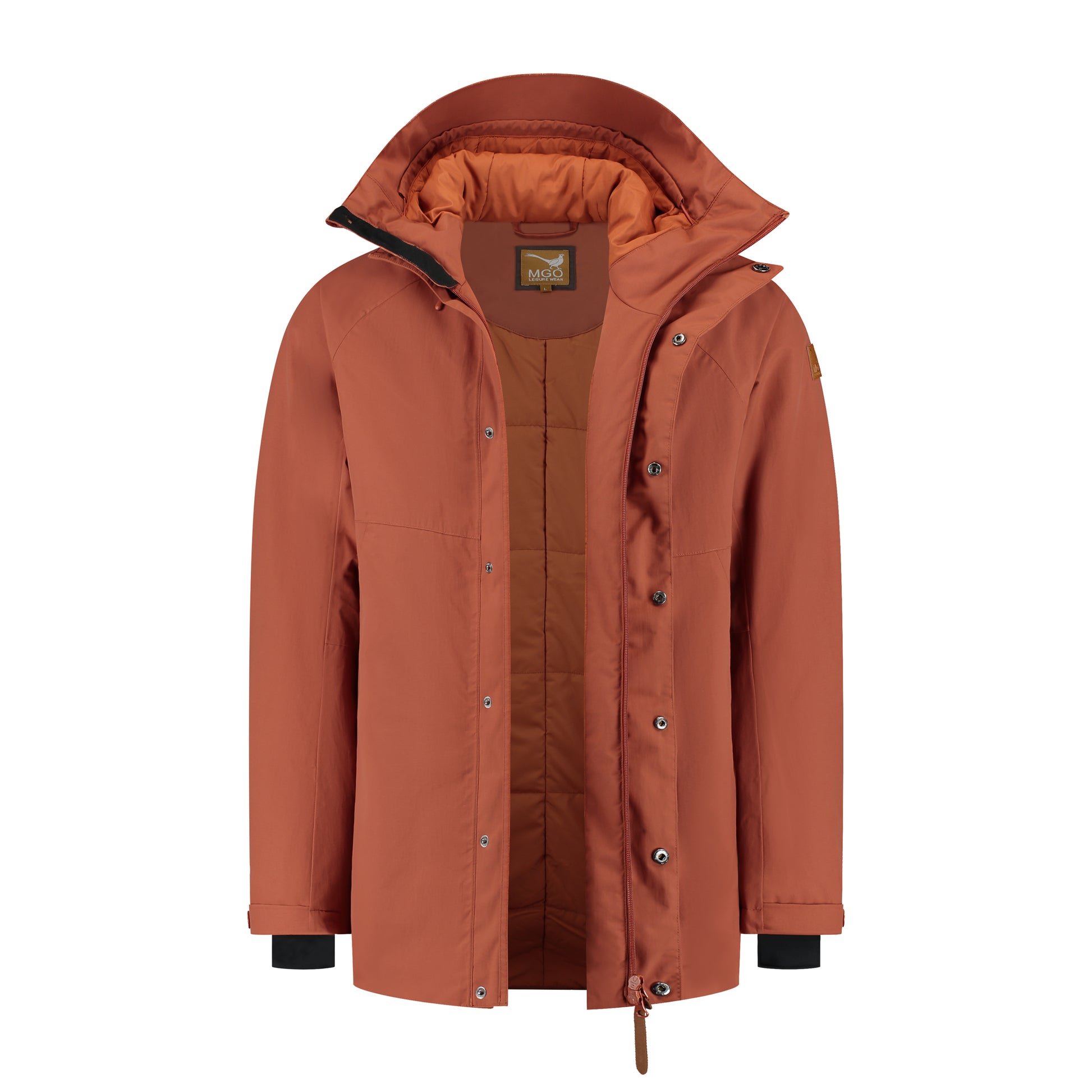 Dave - Waterproof jacket - Men - Rusty CVO