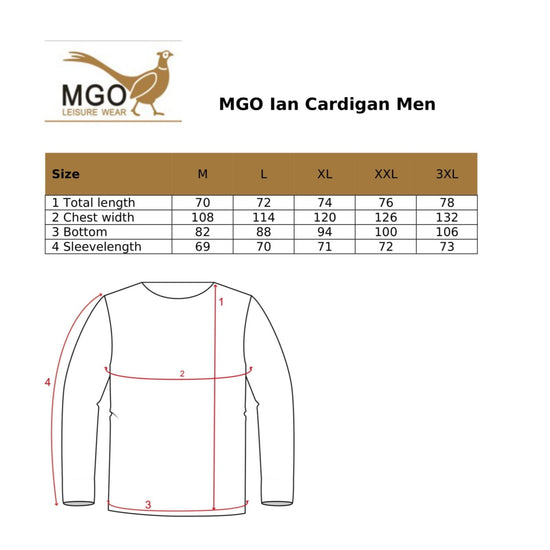 Ian - Cardigan - Men - Sand SC