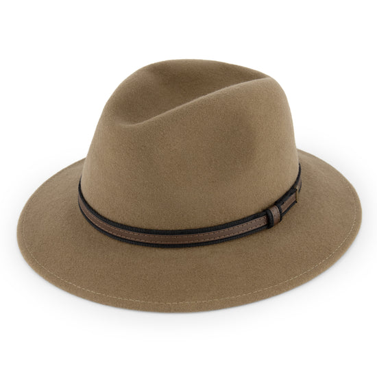 Wood - Felt hat - Camel ACC1