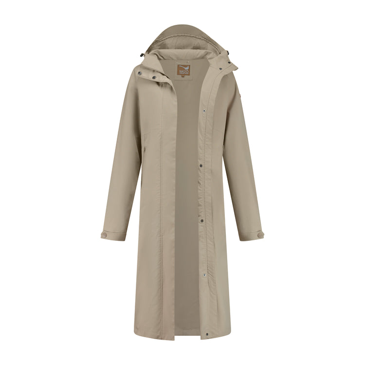 Lori - Long raincoat - Lady - Taupe CVO