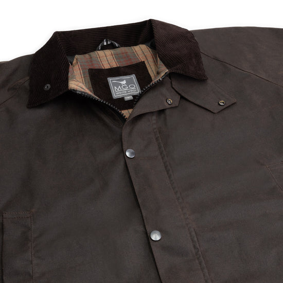 Boris - Wax jacket - Men - Brown DCB