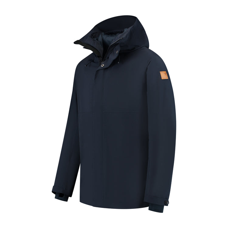 Dave - Waterproof jacket - Men - Navy FL