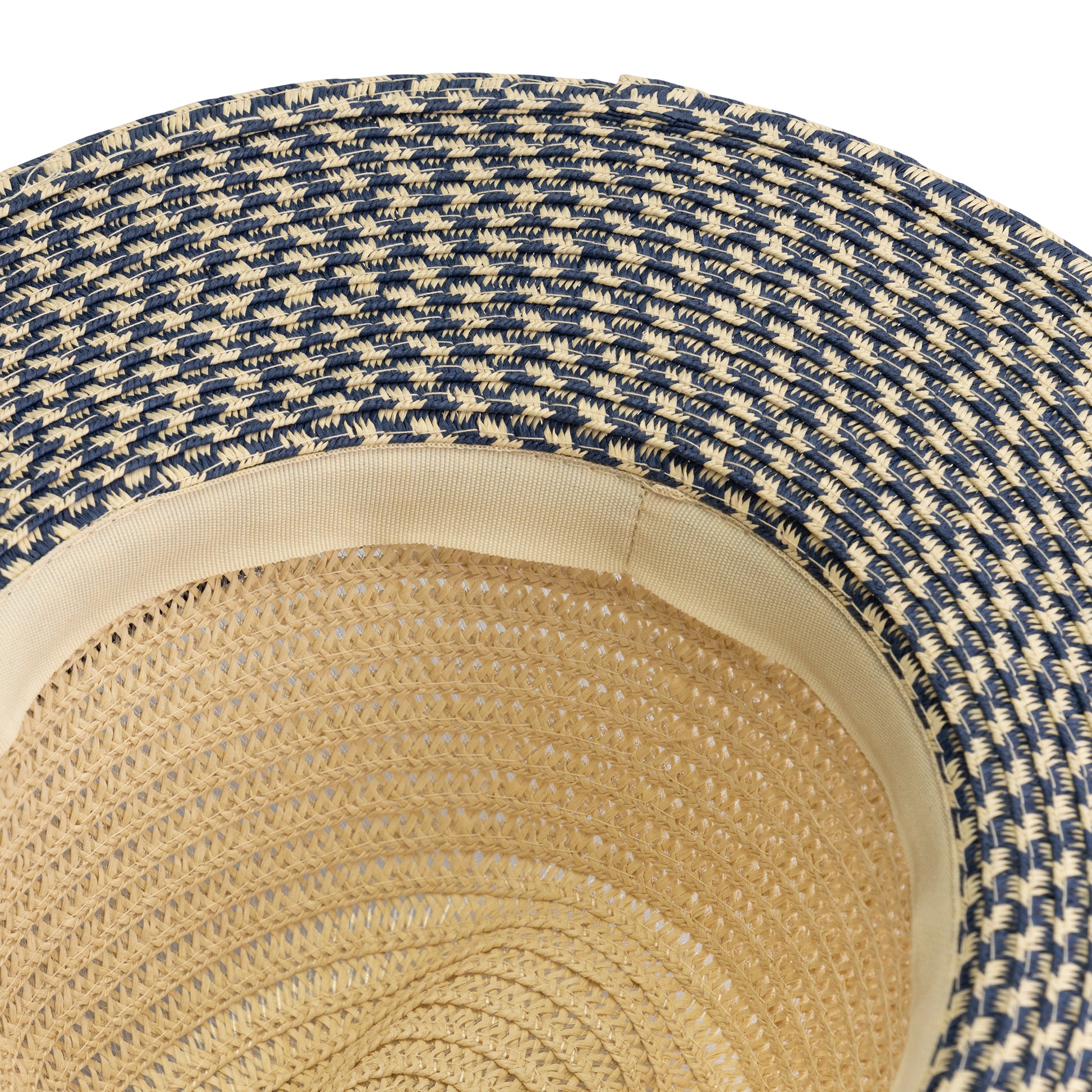 Bolton - Straw hat - Unisex - Navy ACC3