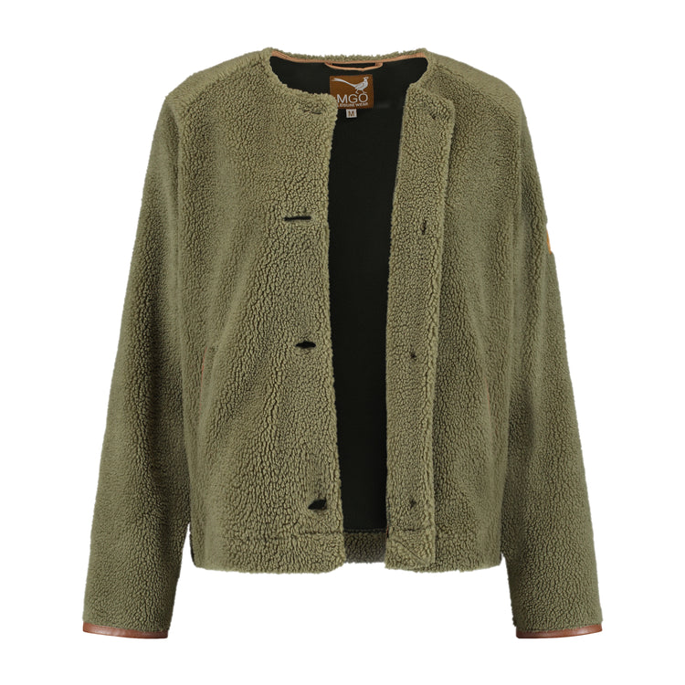 Laura - Cardigan - lady - Green CVO